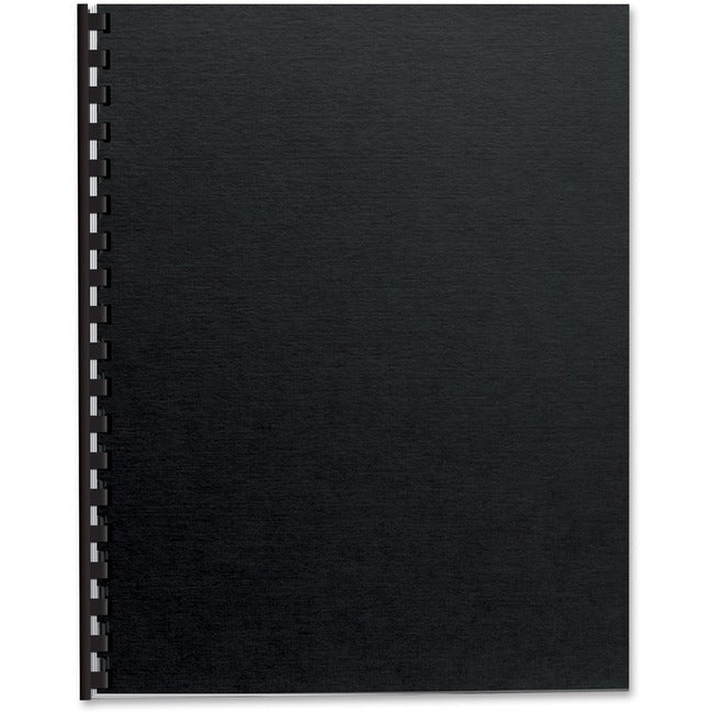 Fellowes Futura Presentation Covers, 8.5"W x 11"H, Black, 25 Pack (5224901)