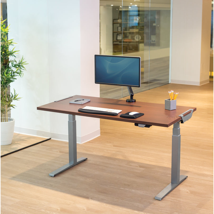Fellowes High Pressure Laminate Desktop Mahogany - 48x24"" 9650401