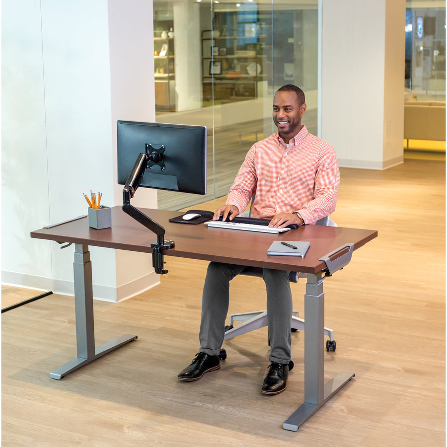 Fellowes High Pressure Laminate Desktop Mahogany - 72x30"" 9650601