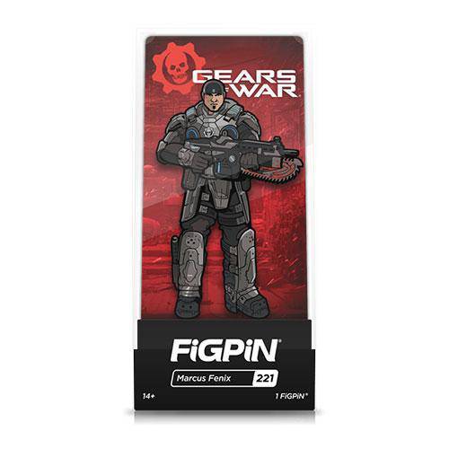 FiGPiN Gears of War Enamel Pin – Collectible Marcus Fenix for Fans