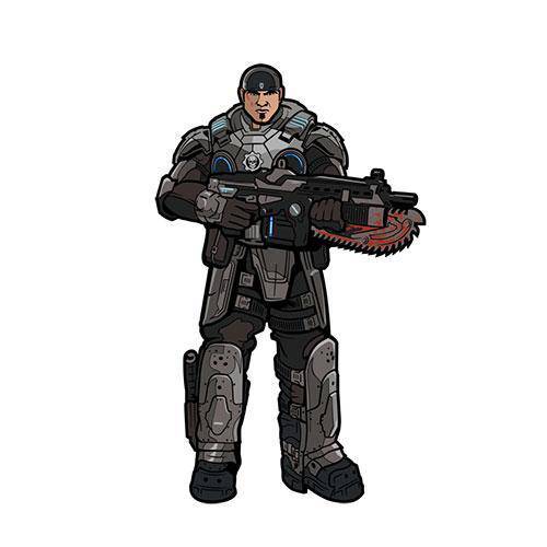 FiGPiN Gears of War Enamel Pin – Collectible Marcus Fenix for Fans