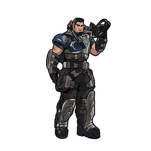 FiGPiN Gears of War Enamel Pin – Collectible Marcus Fenix for Fans
