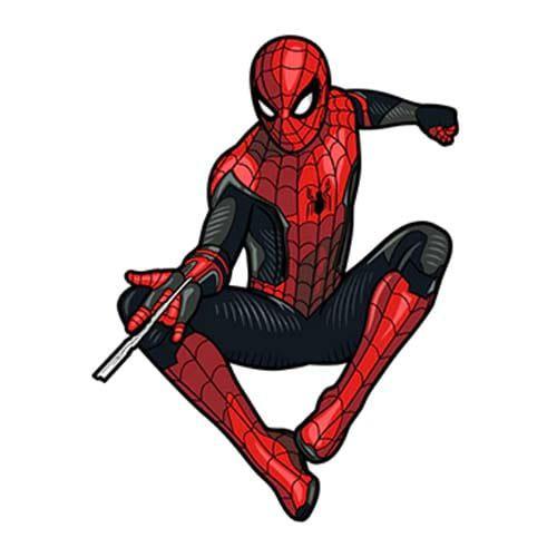 FiGPiN Spider-Man No Way Home Enamel Pin – Collectible Display Case