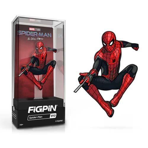 FiGPiN Spider-Man No Way Home Enamel Pin – Collectible Display Case