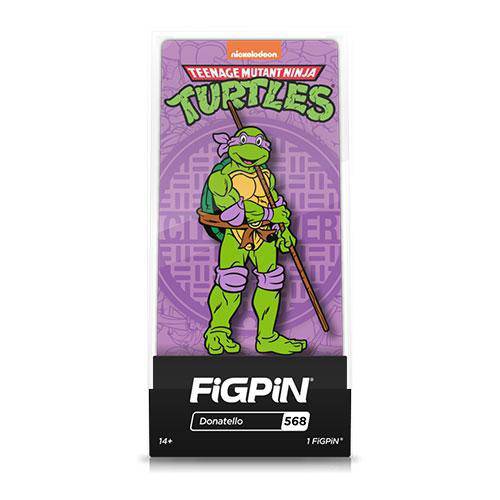 FiGPiN Teenage Mutant Ninja Turtles Leonardo Enamel Pin – Collectible Display Pin for Fans