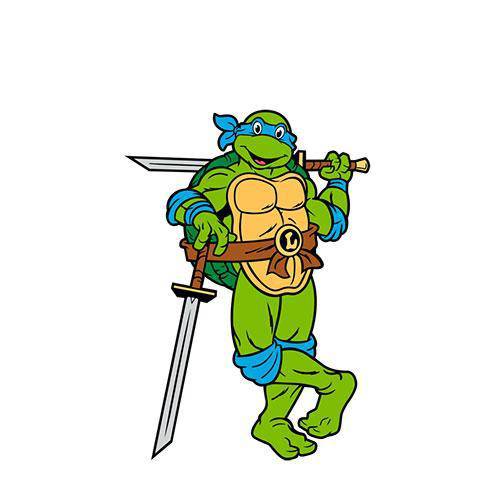 FiGPiN Teenage Mutant Ninja Turtles Leonardo Enamel Pin – Collectible Display Pin for Fans
