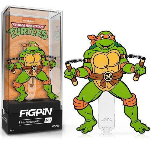 FiGPiN Teenage Mutant Ninja Turtles Leonardo Enamel Pin – Collectible Display Pin for Fans
