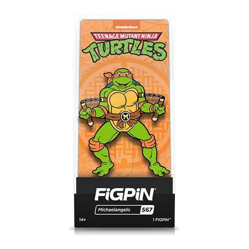 FiGPiN Teenage Mutant Ninja Turtles Leonardo Enamel Pin – Collectible Display Pin for Fans