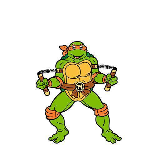 FiGPiN Teenage Mutant Ninja Turtles Leonardo Enamel Pin – Collectible Display Pin for Fans