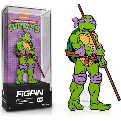 FiGPiN Teenage Mutant Ninja Turtles Leonardo Enamel Pin – Collectible Display Pin for Fans