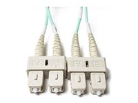 Fiber Cables Direct - Patch cable - SC/UPC multi-mode (M) to SC/UPC multi-mode (M) - 7 m - 0.1 in - fiber optic - duplex - 50 FCDUS49V66
