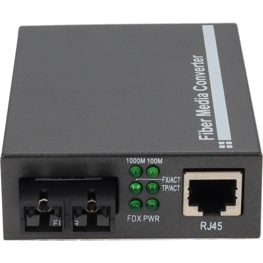 Fiber Ethernet Media Converter - 10/100Base-TX to 100Base-FX SMF 20km | ADDON ADD-FMC-FX-2SC