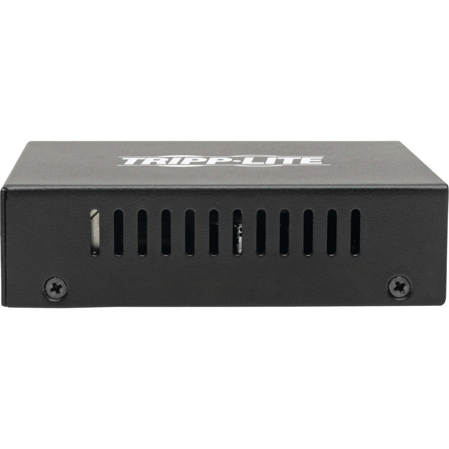 Fiber Ethernet Media Converter - Tripp Lite N785-INT-PSFP Gigabit SFP PoE+ | TecISoft
