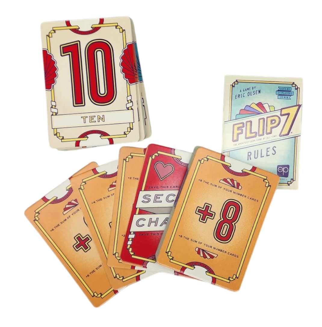 Filp 7 Card Game - Promotional Edition