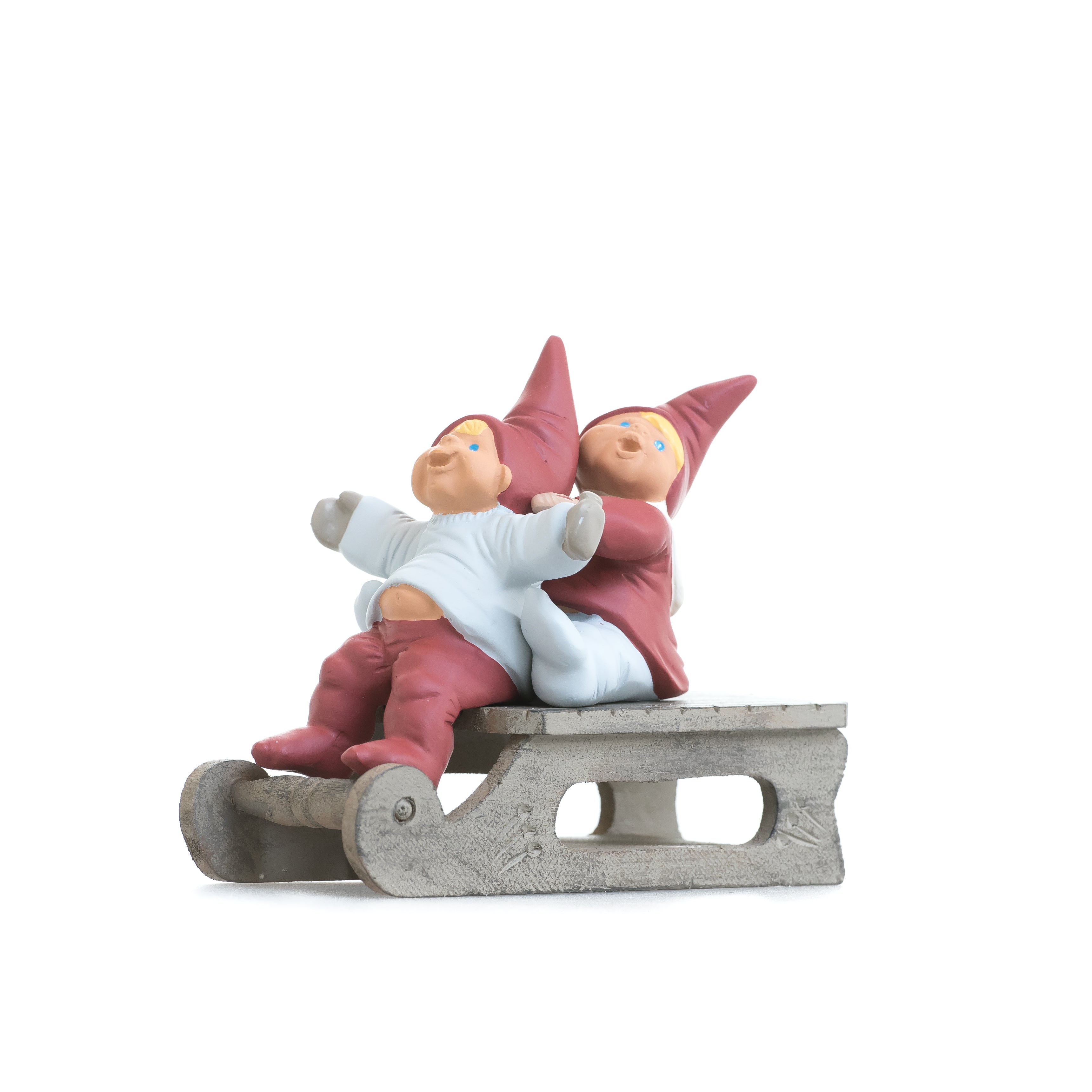 Filucca and Tristan with Sleigh