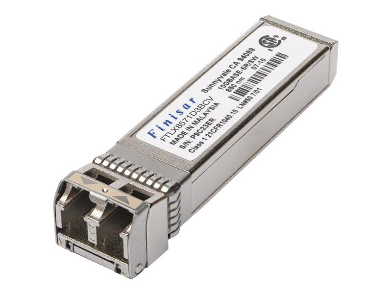 Finisar FTLX8574D3BCV - SFP+ transceiver module - 10GbE - 1000Base-SX, 10GBase-SR, 10GBase-SW - LC multi-mode - up to