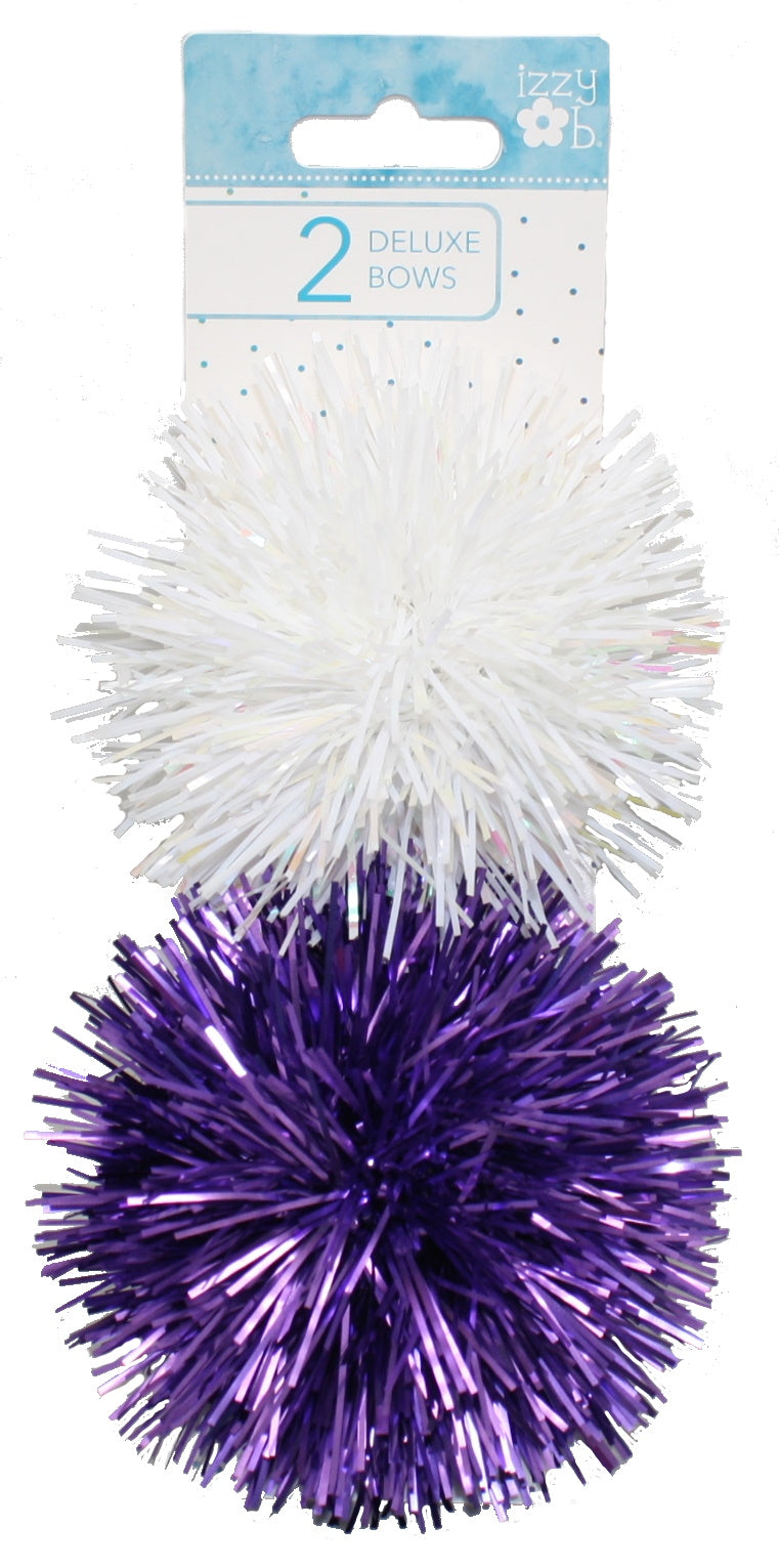 Firework Bow - Pearl and Purple