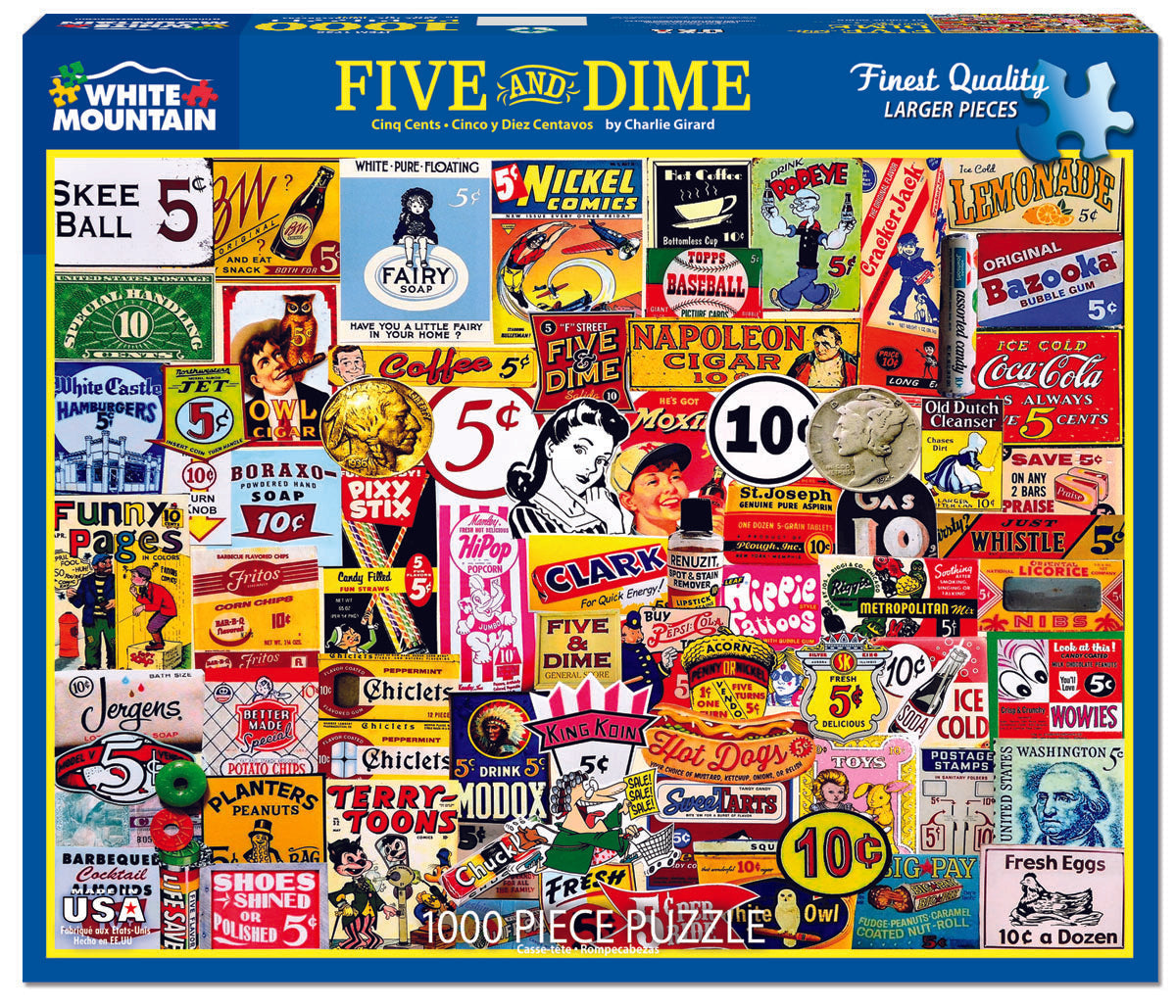 Five & Dime - 1000 Piece Jigsaw Puzzle