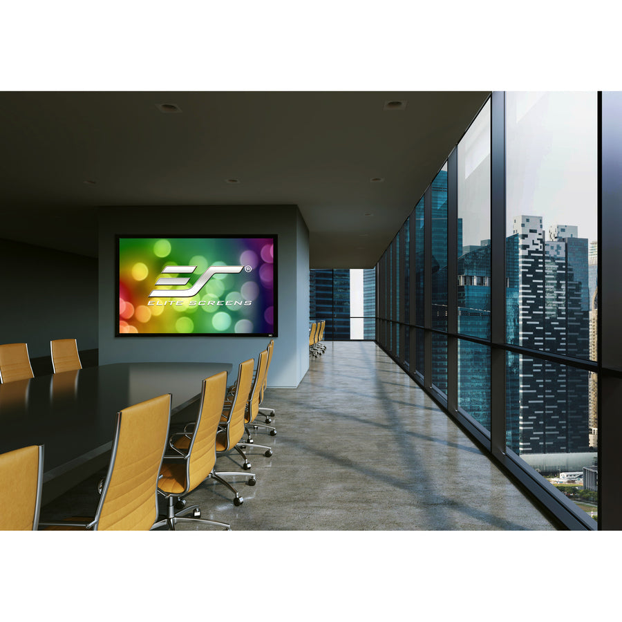 Fixed Frame Projection Screen 180" - Elite Screens SableFrame 2 CineWhite | Tecisoft ER180WH2