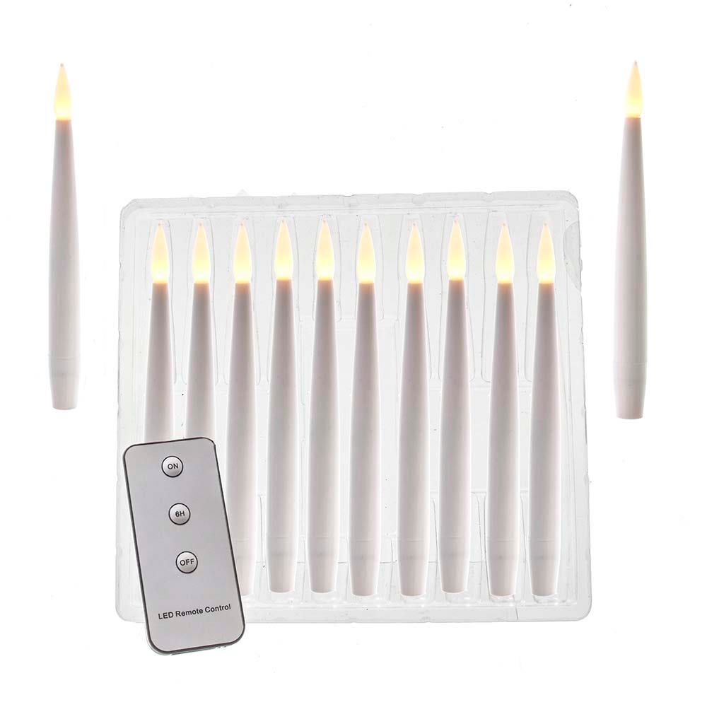 Flameless 'Floating' Candle Set - 10 piece set