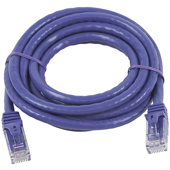 Flexboot Cat5E 24Awg Cable_ 7Ft Purple