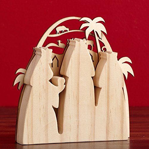 Flourish Plaque Three Kings