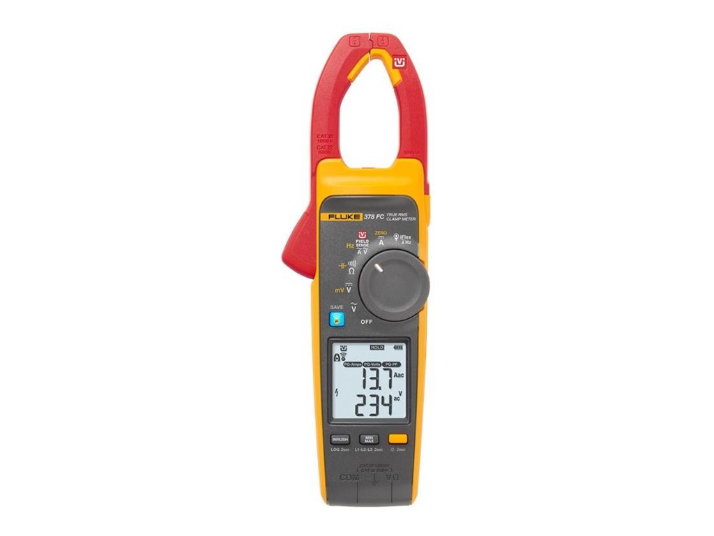 Fluke FLUKE-378 FC - Clamp meter - non-contact, true RMS, AC/DC, with iFlex