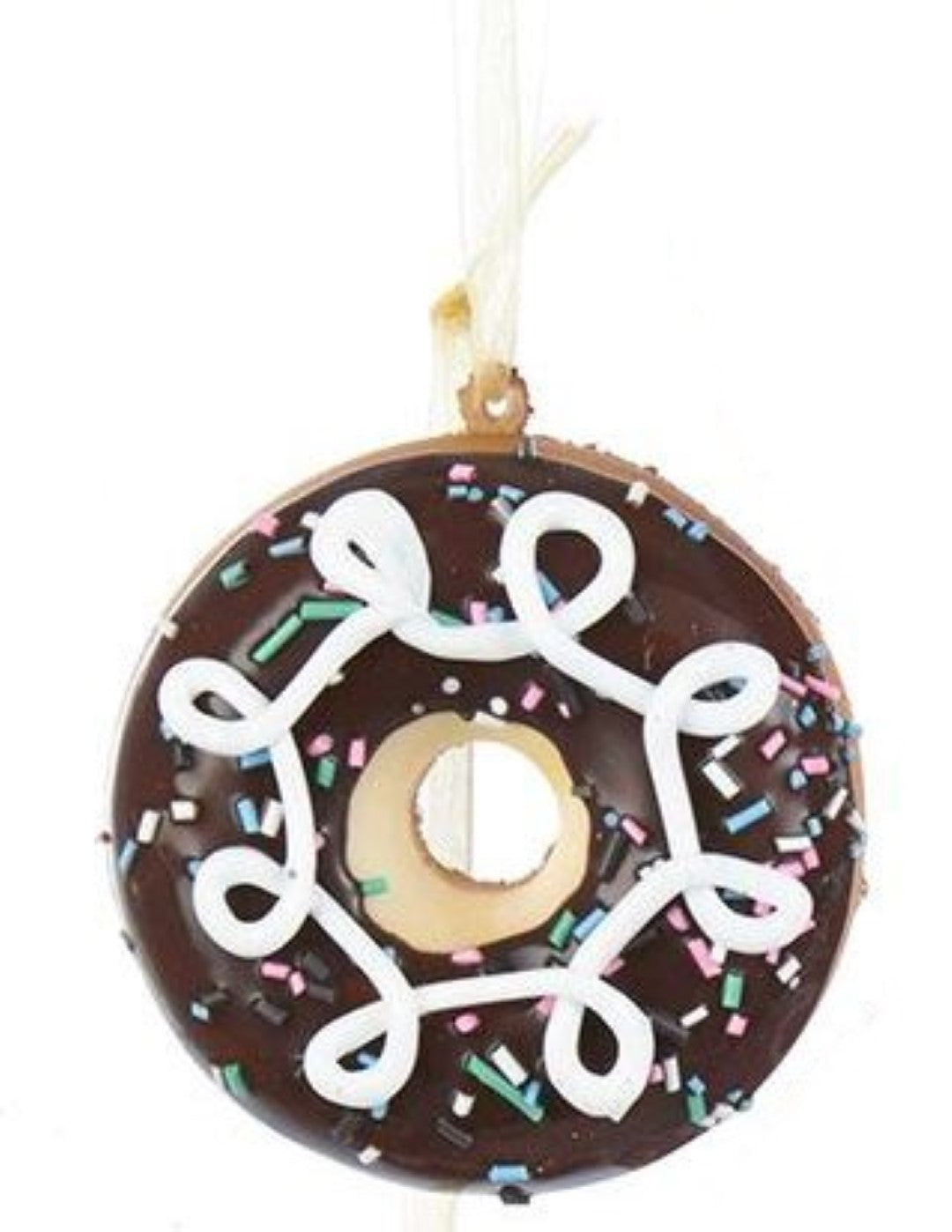 Foam Donut Ornament - Strawberry