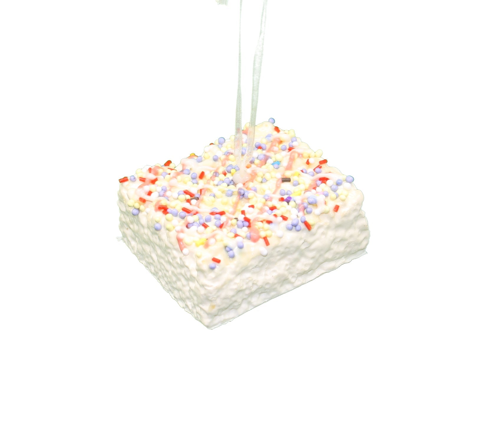 Foam Rice Cereal Treat Ornaments -