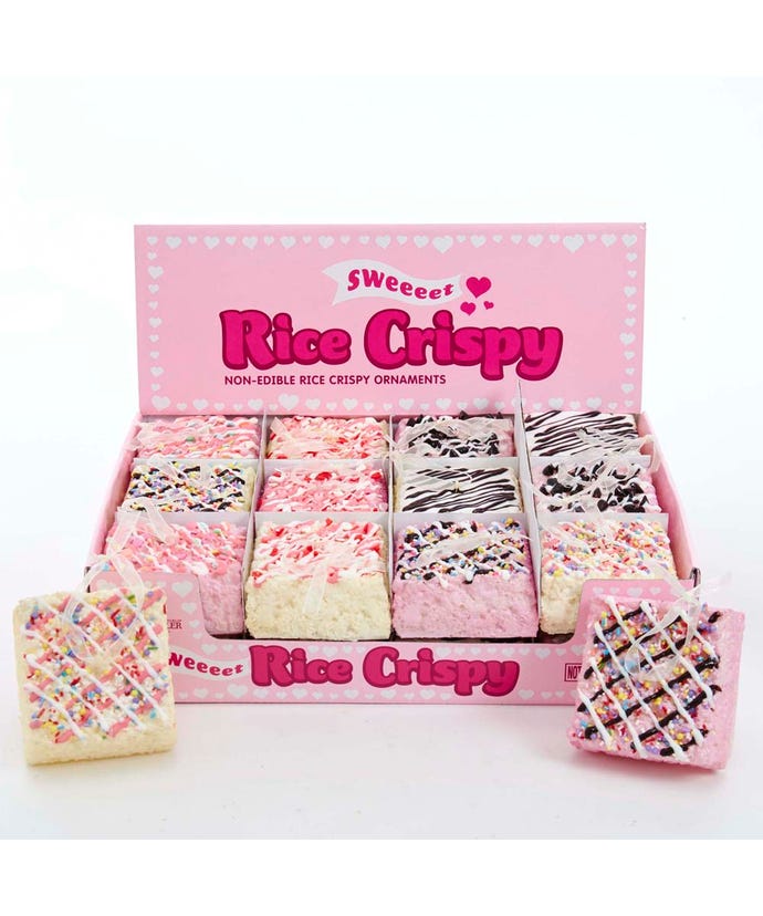 Foam Rice Cereal Treat Ornaments -