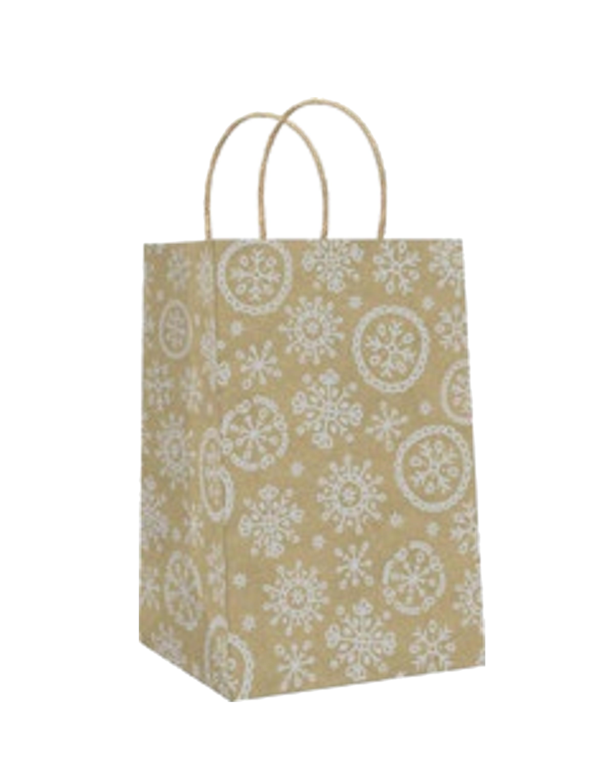 Foil Accented Kraft Treat Bag - 8 Pack -