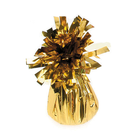 Foil Helium Balloon Weight - Gold