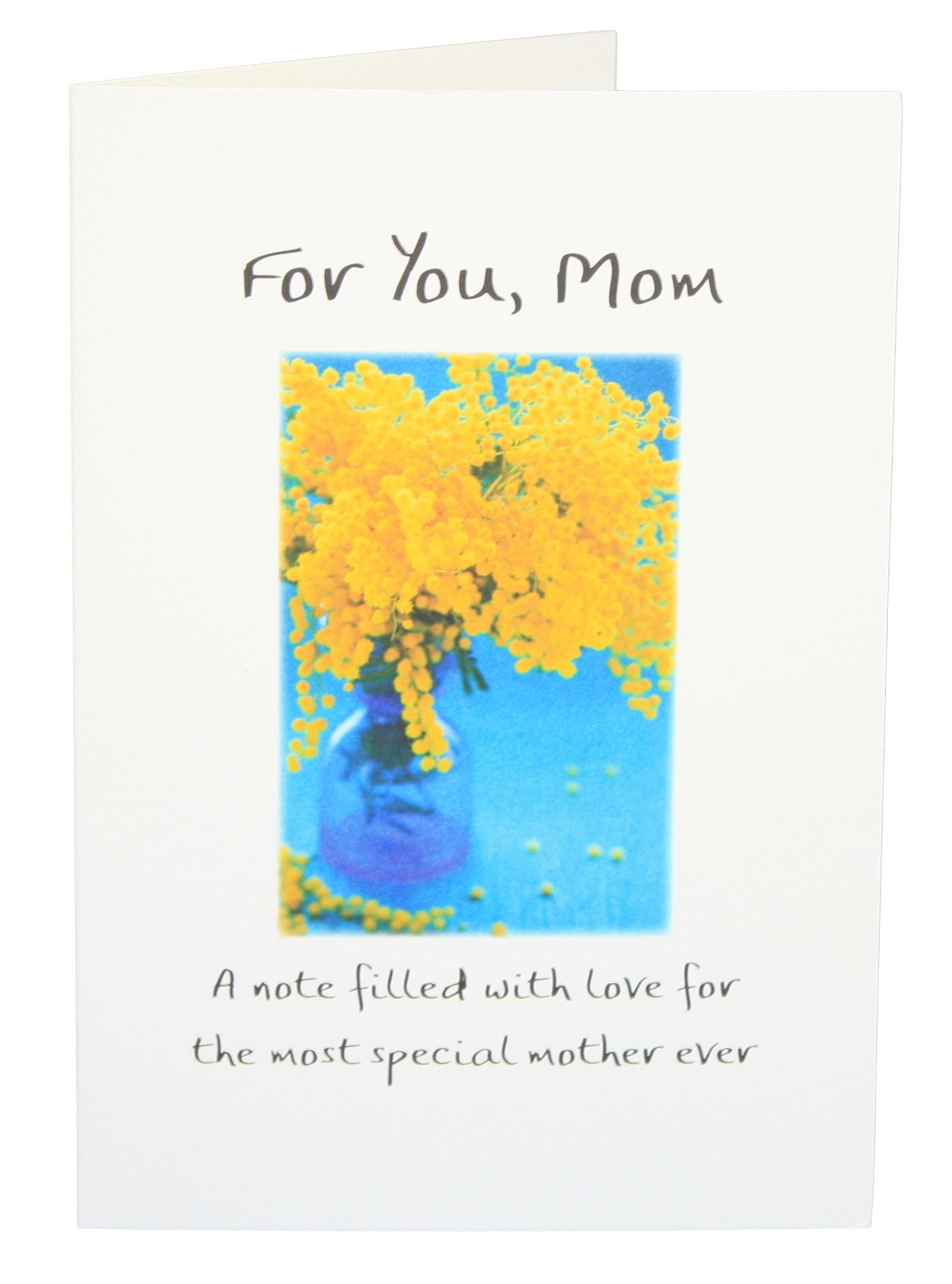 For You, Mom - A Note Filled With Love - Greeting Card