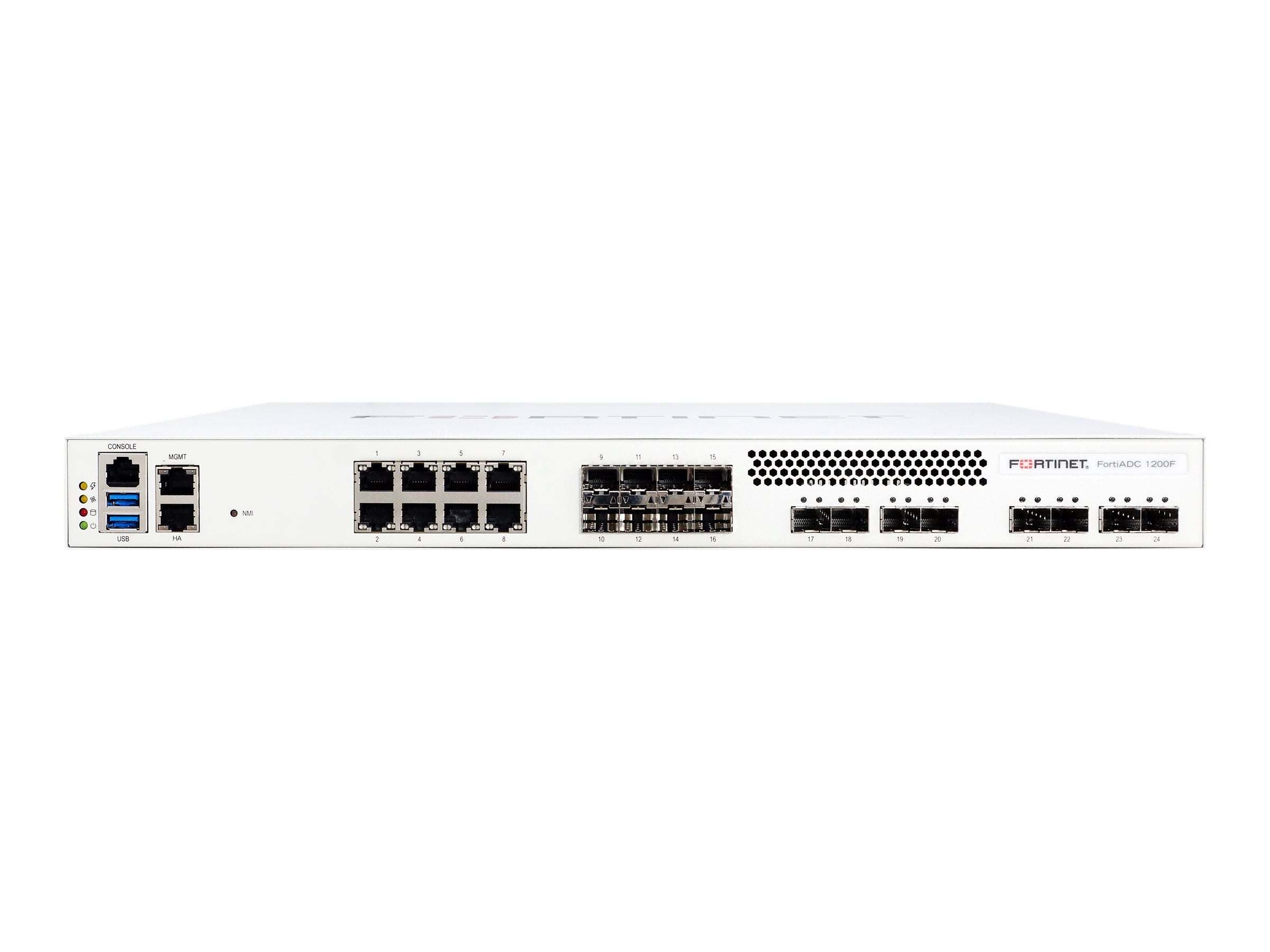 Fortinet FortiADC 1200F - Application accelerator - with 1 year FortiCare Premium Support + 1 year FortiADC Network Security FAD-1200F-BDL-730-12