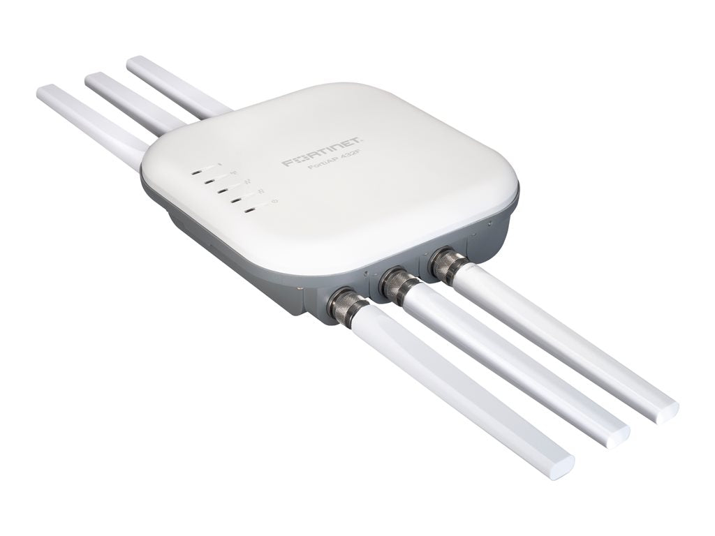 Fortinet FortiAP 432F - Wireless access point - Bluetooth, ZigBee, Wi-Fi 6 - 2.4 GHz, 5 GHz FAP-432F-T