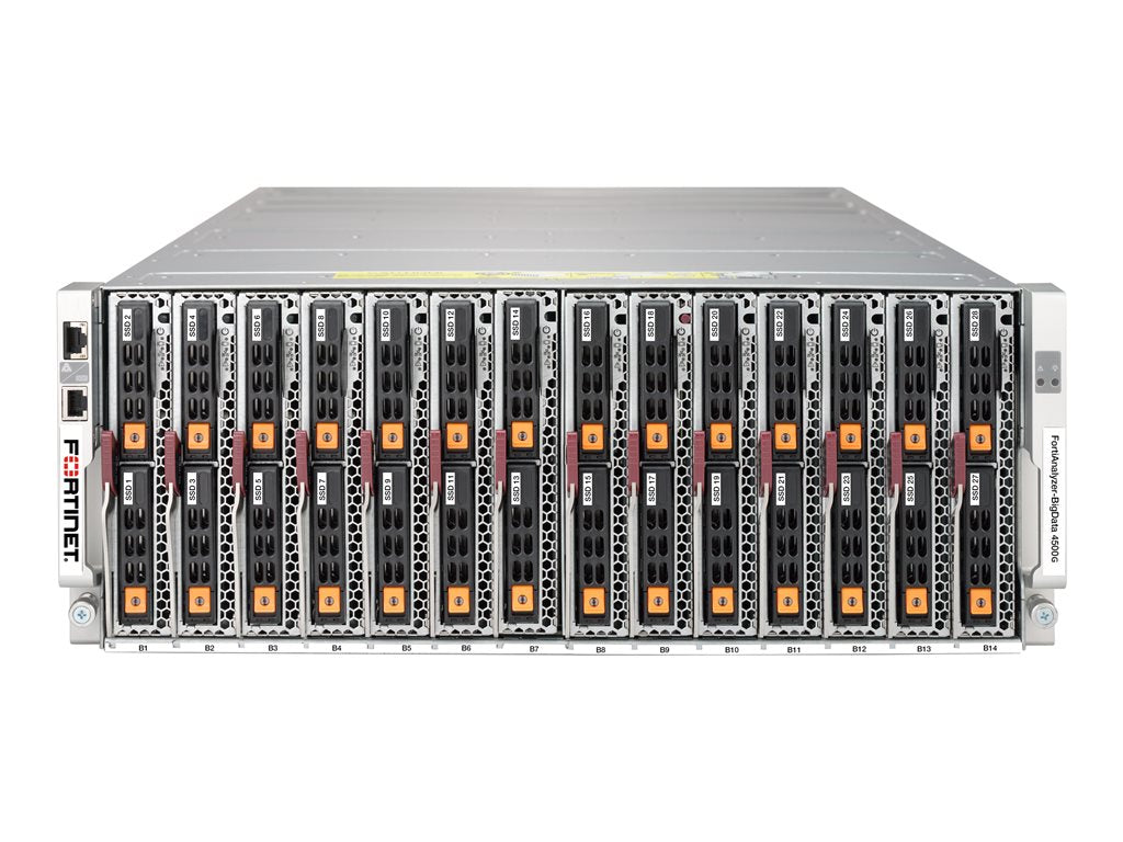 Fortinet FortiAnalyzer BigData 4500G - Network monitoring device - with 1 year FortiCare Premium Support + 1 Year FortiAnalyze FAZ-BD-4500G-BDL-466-12