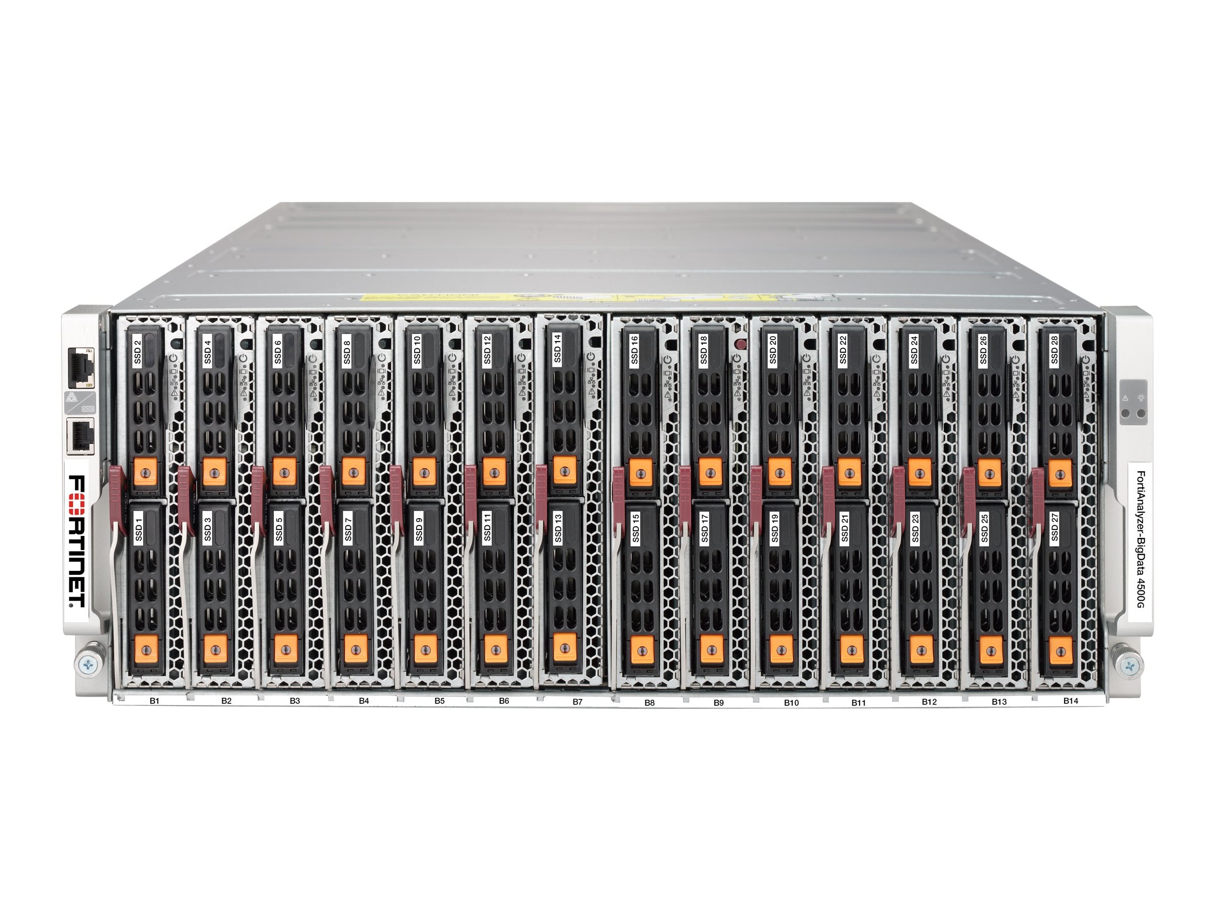 Fortinet FortiAnalyzer BigData 4500G - Network monitoring device - with 1 year FortiCare Premium Support + 1 Year FortiAnalyze FAZ-BD-4500G-BDL-466-12