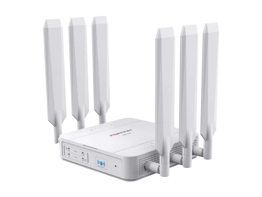 Fortinet FortiExtenderVehicle 212F - Wireless router - WWAN 4-port switch - 1GbE - Dual Band - 4G, 3G - wall-mountable FEV-212F-B