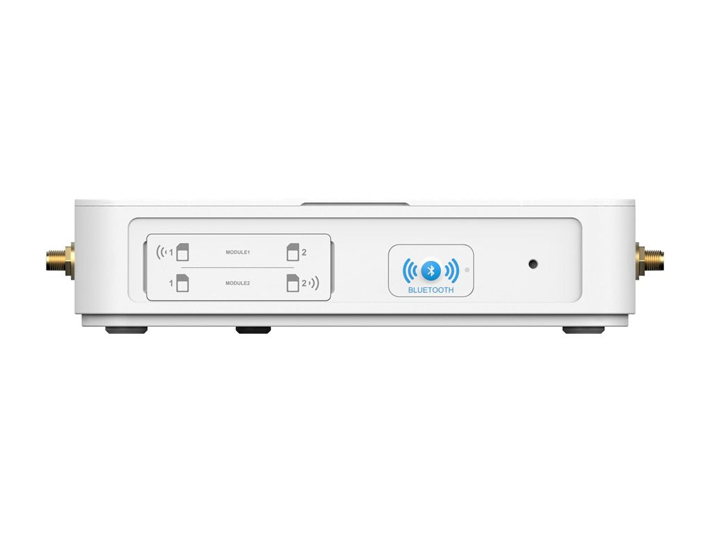 Fortinet FortiExtenderVehicle 212F - Wireless router - WWAN 4-port switch - 1GbE - Dual Band - 4G, 3G - wall-mountable FEV-212F-N