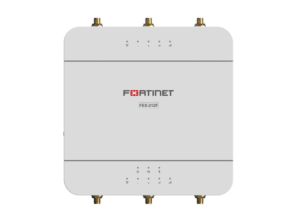 Fortinet FortiExtenderVehicle 212F - Wireless router - WWAN 4-port switch - 1GbE - Dual Band - 4G, 3G - wall-mountable FEV-212F-V