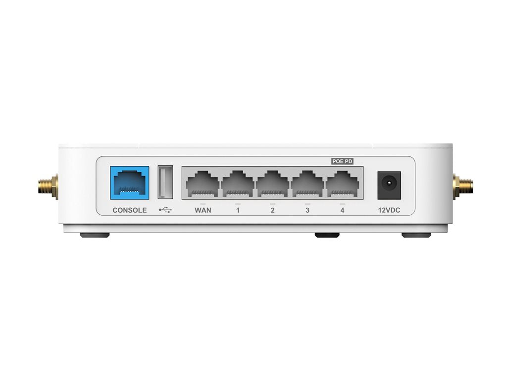 Fortinet FortiExtenderVehicle 212F - Wireless router - WWAN 4-port switch - 1GbE - Dual Band - 4G, 3G - wall-mountable FEV-212F-Y