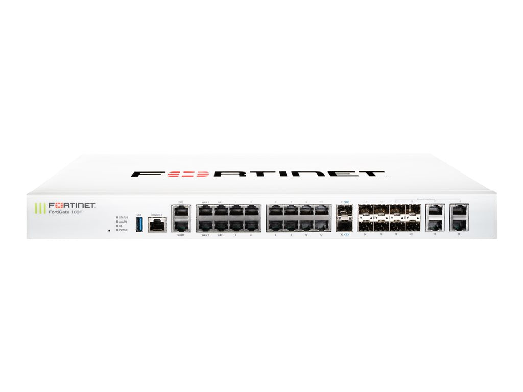 Fortinet FortiGate 101F - Security appliance - with 3 years FortiCare Premium Support + 3 years FortiGuard Enterprise Protection FG-101F-BDL-809-36