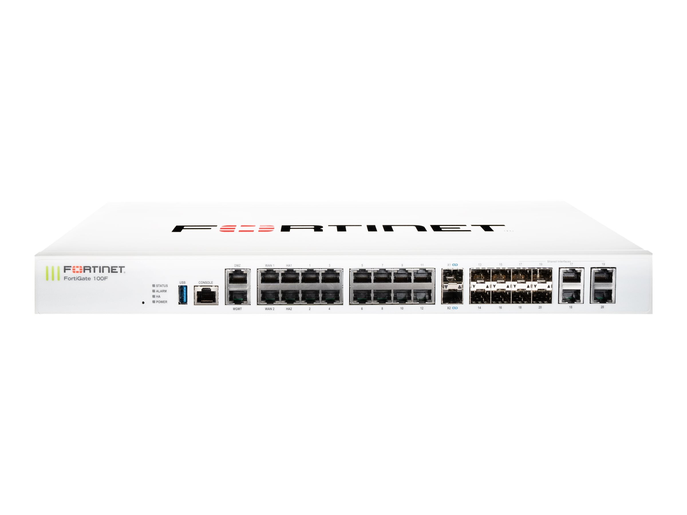 Fortinet FortiGate 101F - Security appliance - with 3 years FortiCare Premium Support + 3 years FortiGuard Enterprise Protection FG-101F-BDL-809-36