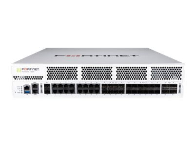 Fortinet FortiGate 1801F-DC - Security appliance - with 1 year FortiCare Premium Support + 1 year FortiGuard Enterprise