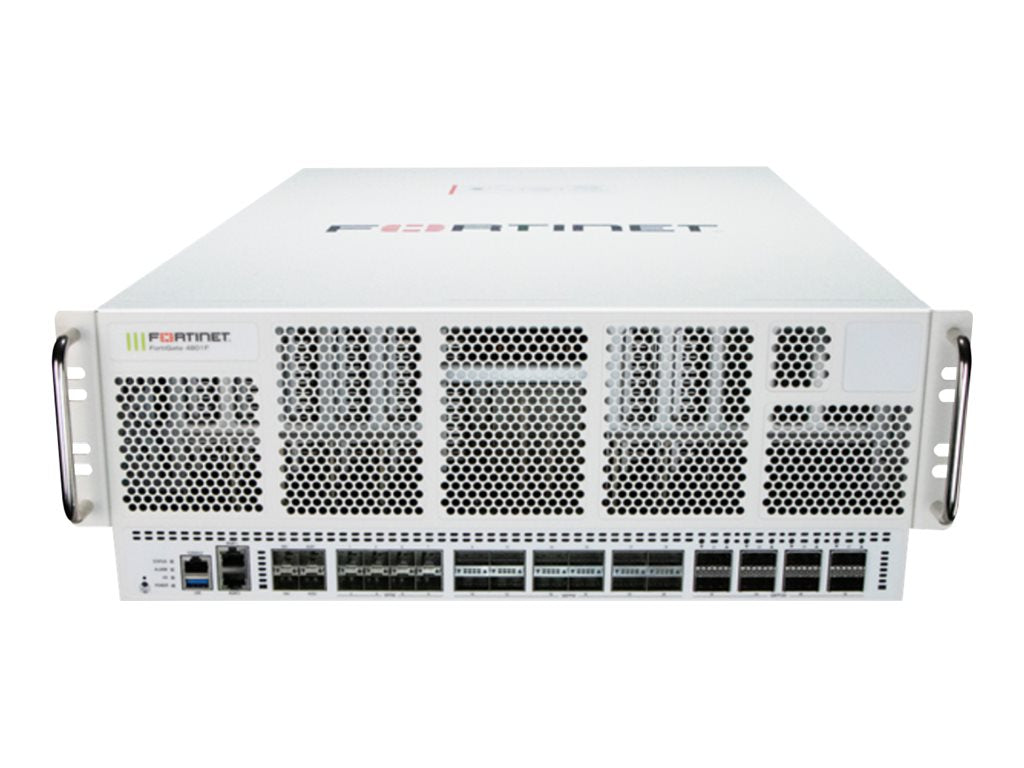 Fortinet FortiGate 4801F - Security appliance - with 1 year 24x7 FortiCare Support + 1 year FortiGuard Unified Threat Protection FG-4801F-BDL-950-12