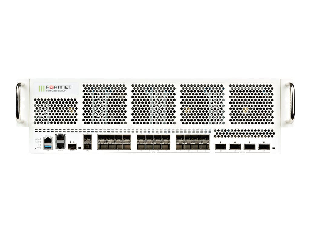 Fortinet FortiGate 6301F-DC - Security appliance - with 1 year FortiCare Premium Support + 1 year FortiGuard Enterprise