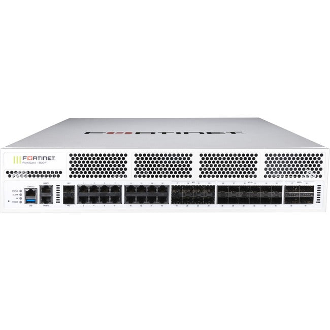 Fortinet FortiGate FG-1801F-DC Network Security/Firewall Appliance FG1801FDC-BDL-811-36