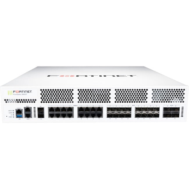 Fortinet FortiGate FG-2601F-DC Network Security/Firewall Appliance FG2601FDC-BDL-811-12
