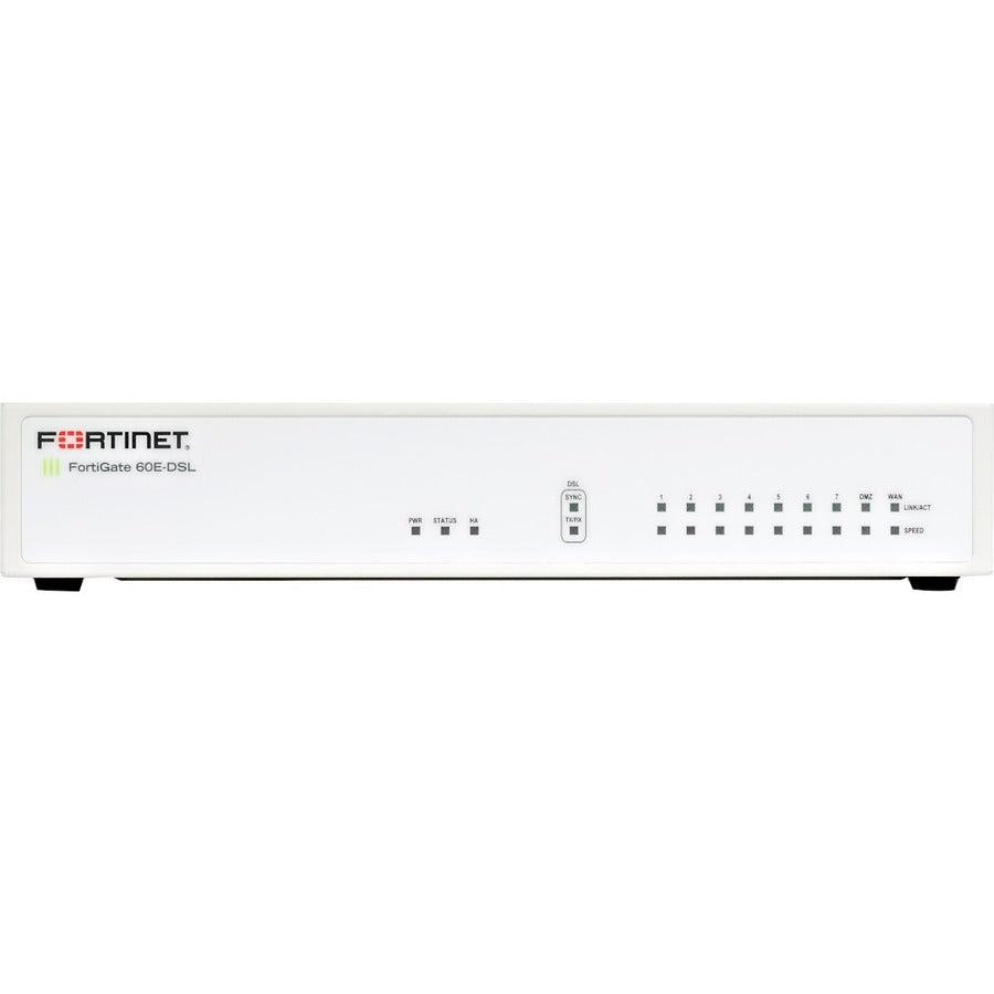 Fortinet FortiGate FG-60E-DSL Network Security/Firewall Appliance FG60E-DSL-BDL-811-60