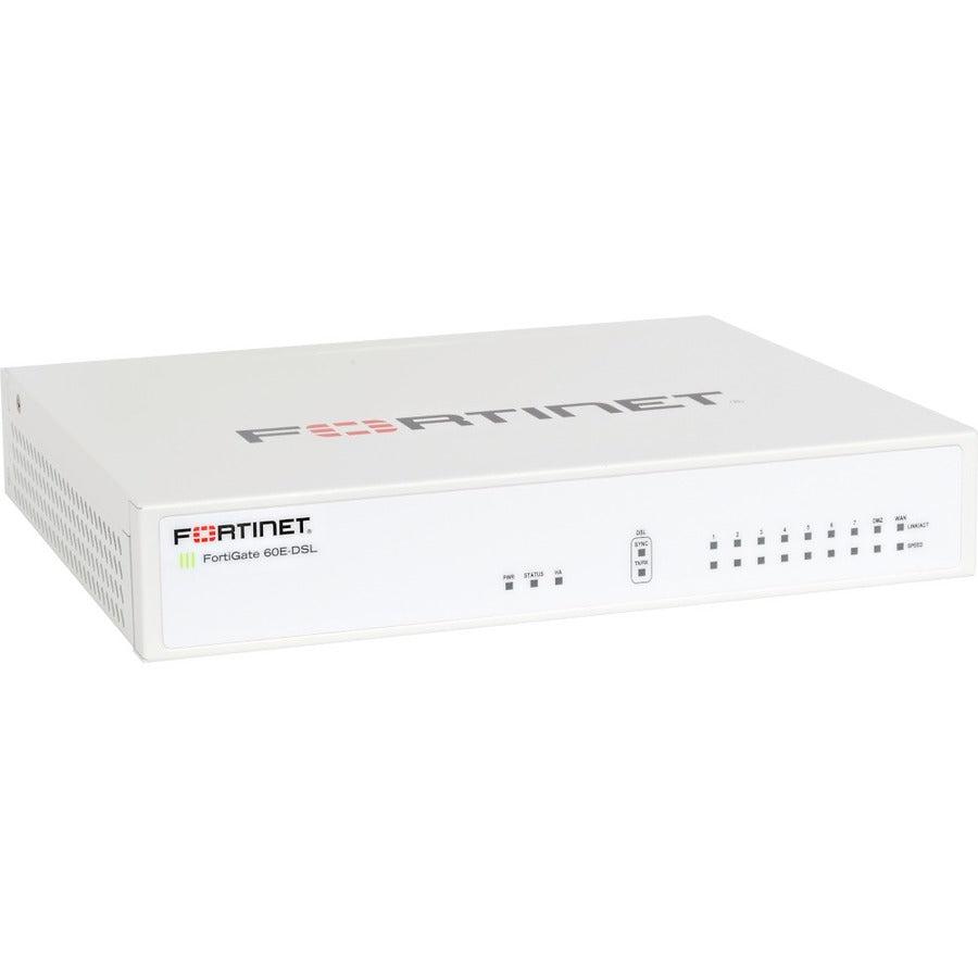 Fortinet FortiGate FG-60E-DSL Network Security/Firewall Appliance FG60E-DSL-BDL-811-60